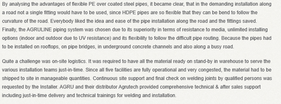 HDPE Pipe Information