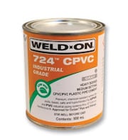 Weldon 724 Cement