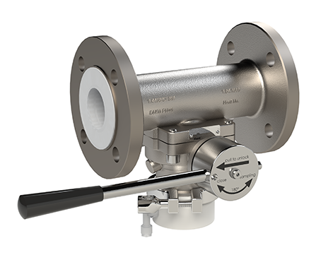 SwissFluid Sampling Ball Valve