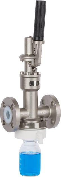 SwissFluid Samplnig Valve With Lever